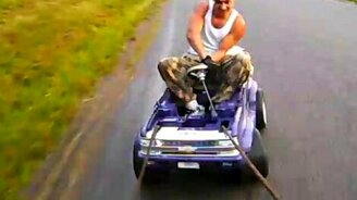 Покатушки большого ребёнка - смотреть видео (1:44)