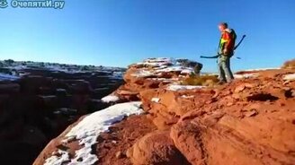 Полёты внутри карьера - смотреть видео (3:23)