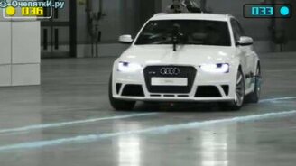 В пейнтбол на машинах - смотреть видео (1:51)