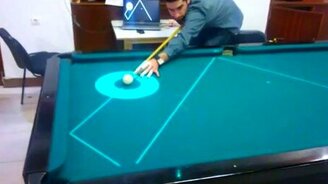 Как научиться играть в бильярд - смотреть видео (0:47)