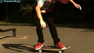 Трюки скейтеров в суперзамедлении - смотреть видео (1:43)