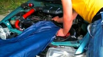 Быстро надуваем матрас - смотреть видео (0:32)