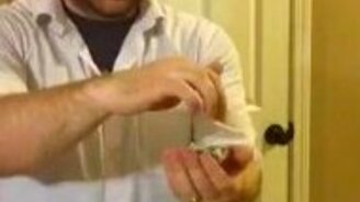 Парящий в воздухе доллар - смотреть видео (0:28)