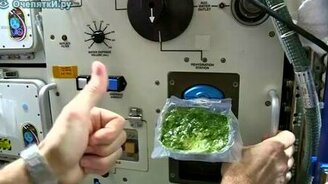 Пища бедных космонавтов - смотреть видео (0:51)