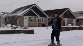 Реактивные лыжи - смотреть видео (0:40)