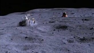 Луна во всей красе - смотреть видео (1:30)