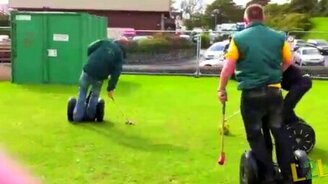 Падения на сигвеях - смотреть видео (4:58)