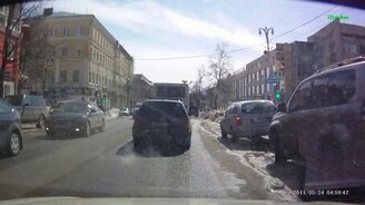 Лавина в Курске - смотреть видео (1:27)