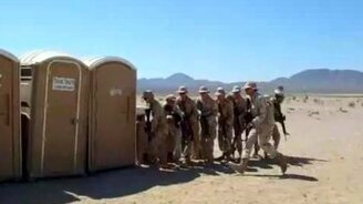 Нелёгкая работа спецназа США - смотреть видео (0:57)