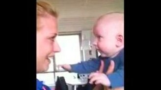 Глупая маманя и малыш - смотреть видео (0:28)