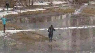 Русские лыжники - смотреть видео (1:06)