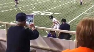 Попадание точно в яблочко - смотреть видео (0:23)