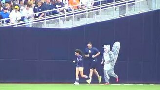 Шустрый человек-белка - смотреть видео (1:04)