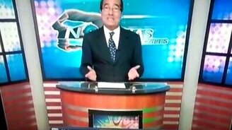 Диктор решил размять губы - смотреть видео (1:09)