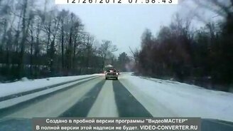 Три нелепые аварии - смотреть видео (0:49)