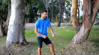 Спилил ветку силой мысли - смотреть видео (0:28)