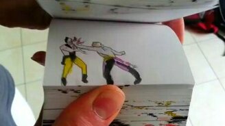 Мультипликационная книжка Мортал комбат - смотреть видео (1:36)