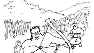 Рэмбо против Терминатора - смотреть видео (1:35)