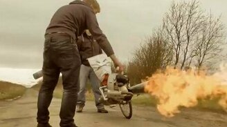 Реактивный велик - смотреть видео (2:30)