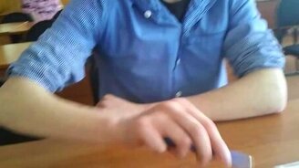 Строгий взгляд учительницы - смотреть видео (0:17)