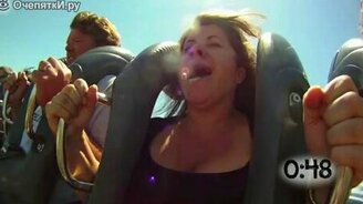 В шоке от аттракциона - смотреть видео (0:54)