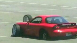 Колёса отвалились - смотреть видео (1:20)