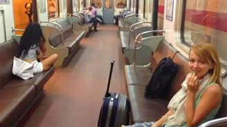 Суровое метро Питера - смотреть видео (1:14)