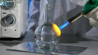 Стекло в микроволновке - смотреть видео (1:04)