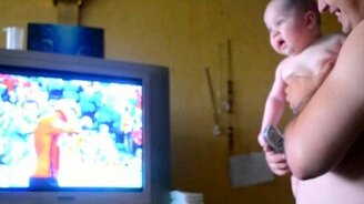 Никита-болельщик - смотреть видео (0:14)