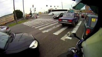 Привет, мотоциклист! - смотреть видео (0:18)