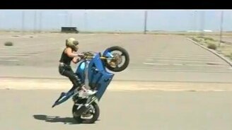 Девушка и мотоцикл - смотреть видео (2:32)