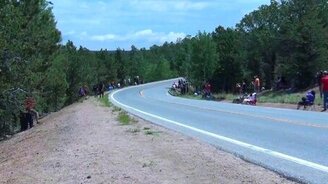 Захотели остренького на гонках - смотреть видео (0:16)