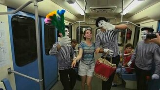 День ВДВ в метрополитене - смотреть видео (2:34)