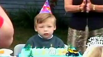 Как испортить ребёнку день рождения - смотреть видео (0:20)