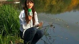 Суровая челябинская репортёрша - смотреть видео (0:16)