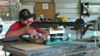 Гигантская винотовка - смотреть видео (3:00)