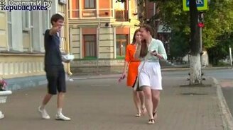 Розыгрыш с жуком для девушек - смотреть видео (5:10)