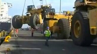 Погрузка тягача прошлa почти успешно - смотреть видео (2:40)