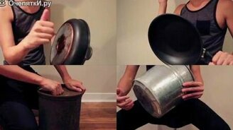 Игра на НЕинструментах - смотреть видео (1:06)