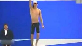 Суровый прыжок японских спортсменов - смотреть видео (0:29)