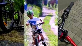 На моём первом велике - смотреть видео (3:28)