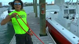 Мастерски пришвартовал лодку! - смотреть видео (1:06)