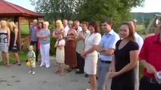 Зажигательный свидетель на свадьбе - смотреть видео (1:48)