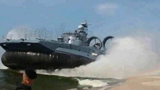 Зубр уходит в плавание - смотреть видео (0:33)