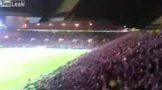 Дружный хор фанатов - смотреть видео (0:47)