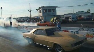 Эффектный взрыв двигателя - смотреть видео (0:21)