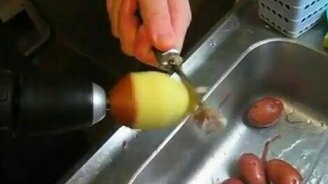 Ловкий чистильщик - смотреть видео (0:09)