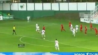 Один из интереснейших голов в истории футбола - смотреть видео (0:22)