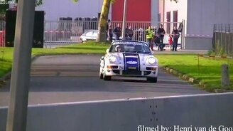 Гонщик забыл повернуть - смотреть видео (0:44)