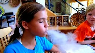 Жидкий азот и взбитые сливки - смотреть видео (1:57)